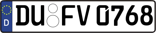 DU-FV0768