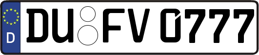 DU-FV0777