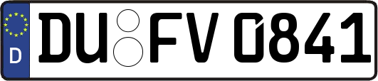 DU-FV0841