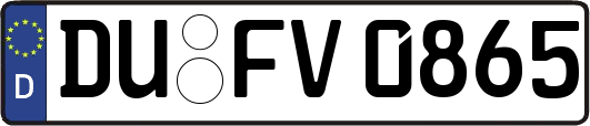 DU-FV0865