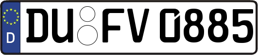 DU-FV0885