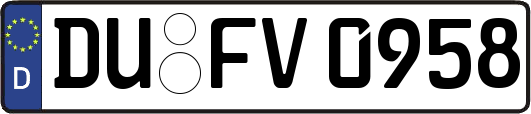 DU-FV0958