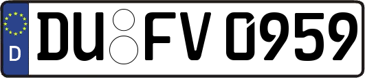 DU-FV0959