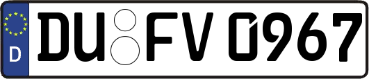 DU-FV0967