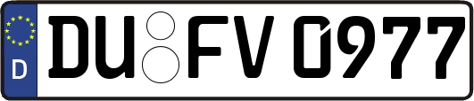 DU-FV0977