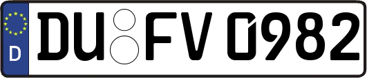 DU-FV0982