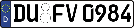 DU-FV0984