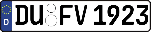 DU-FV1923