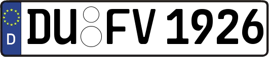 DU-FV1926