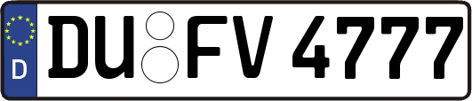 DU-FV4777
