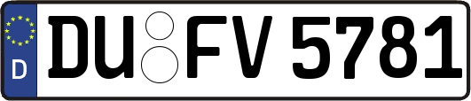 DU-FV5781