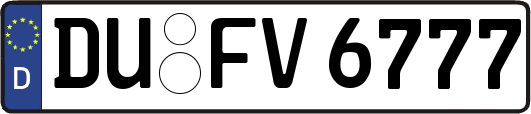 DU-FV6777