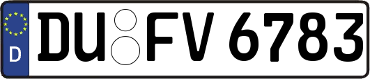 DU-FV6783