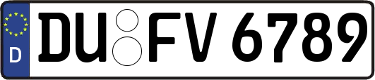 DU-FV6789
