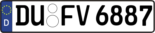 DU-FV6887