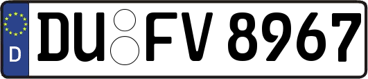 DU-FV8967