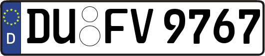 DU-FV9767