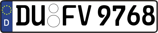 DU-FV9768