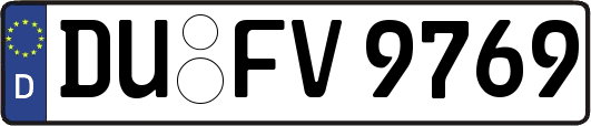 DU-FV9769