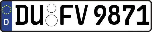 DU-FV9871