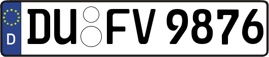 DU-FV9876