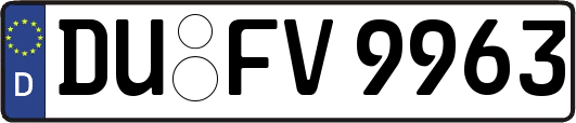 DU-FV9963