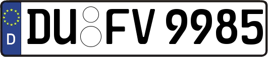 DU-FV9985