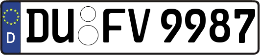 DU-FV9987
