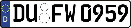 DU-FW0959