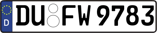 DU-FW9783