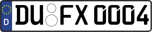 DU-FX0004