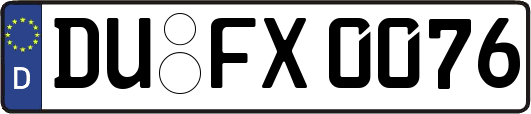 DU-FX0076