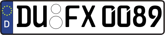 DU-FX0089