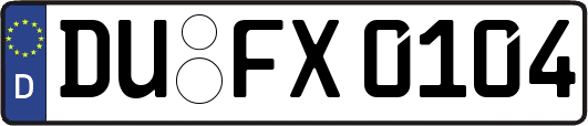 DU-FX0104