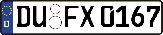 DU-FX0167