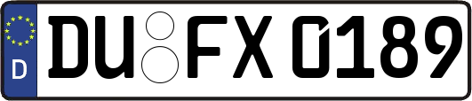 DU-FX0189