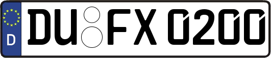 DU-FX0200