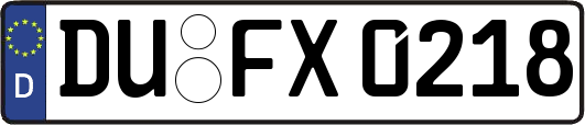 DU-FX0218