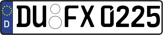 DU-FX0225