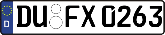 DU-FX0263