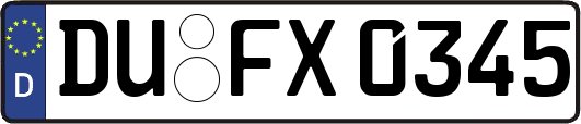 DU-FX0345