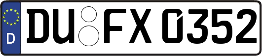 DU-FX0352