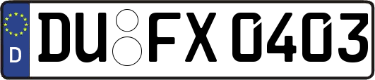 DU-FX0403