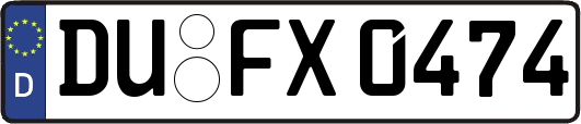 DU-FX0474