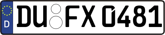 DU-FX0481