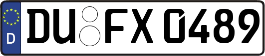 DU-FX0489