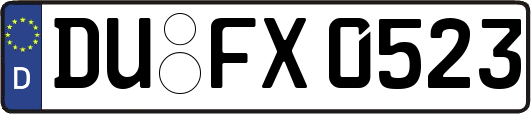 DU-FX0523