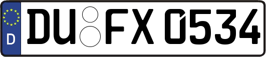 DU-FX0534