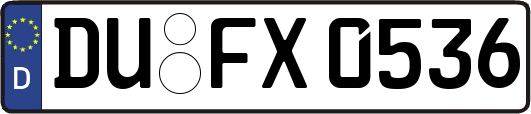 DU-FX0536