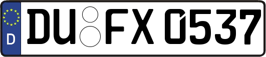 DU-FX0537